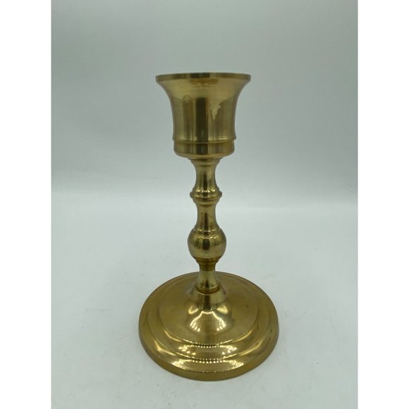 2 vintage Brass candlestick holder Taper and Wall Sconce - Picture 7 of 12